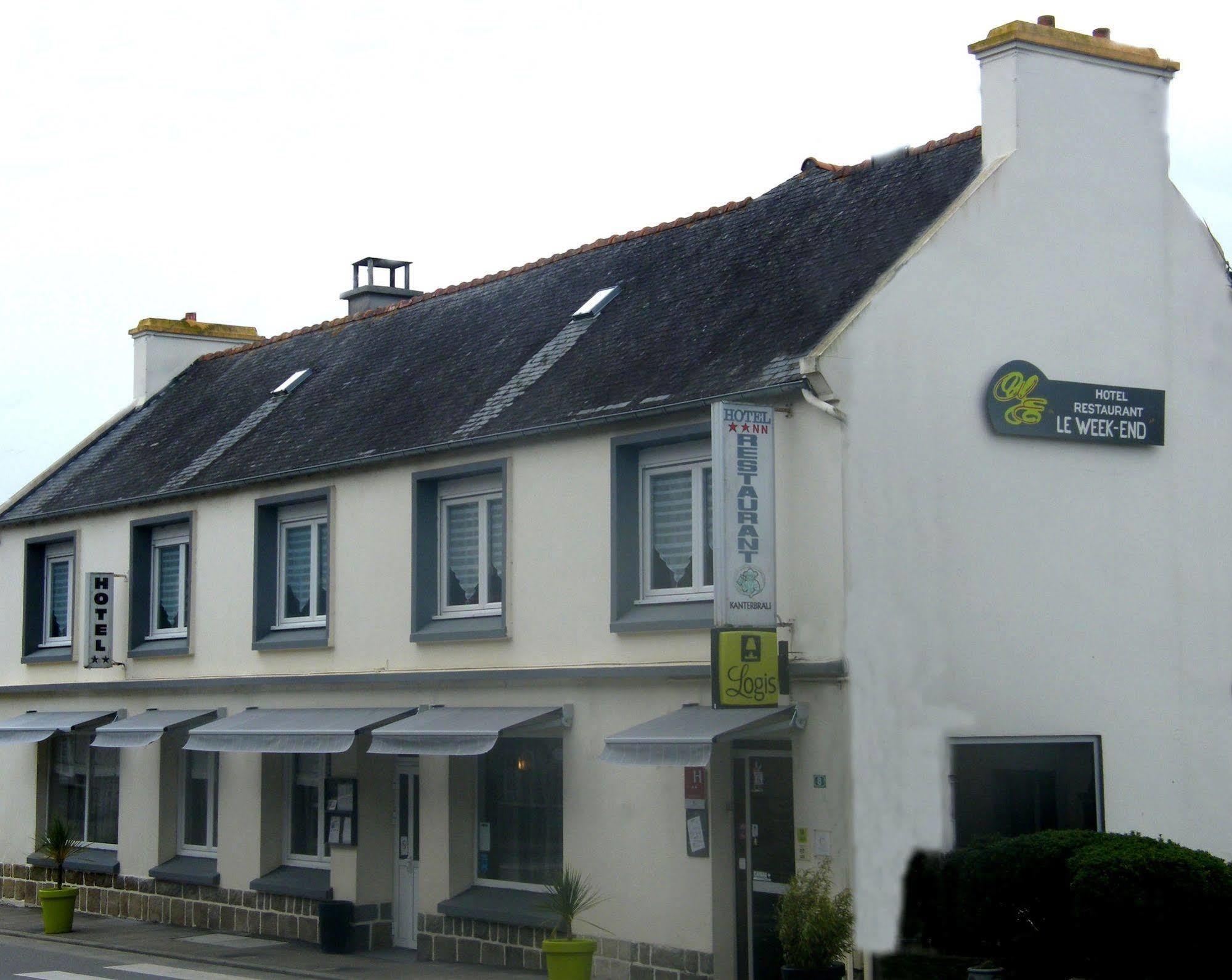 Hotel Le Week-End Plouider Exterior foto